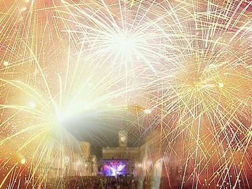 capodanno ravenna in piazza in centro storico foto